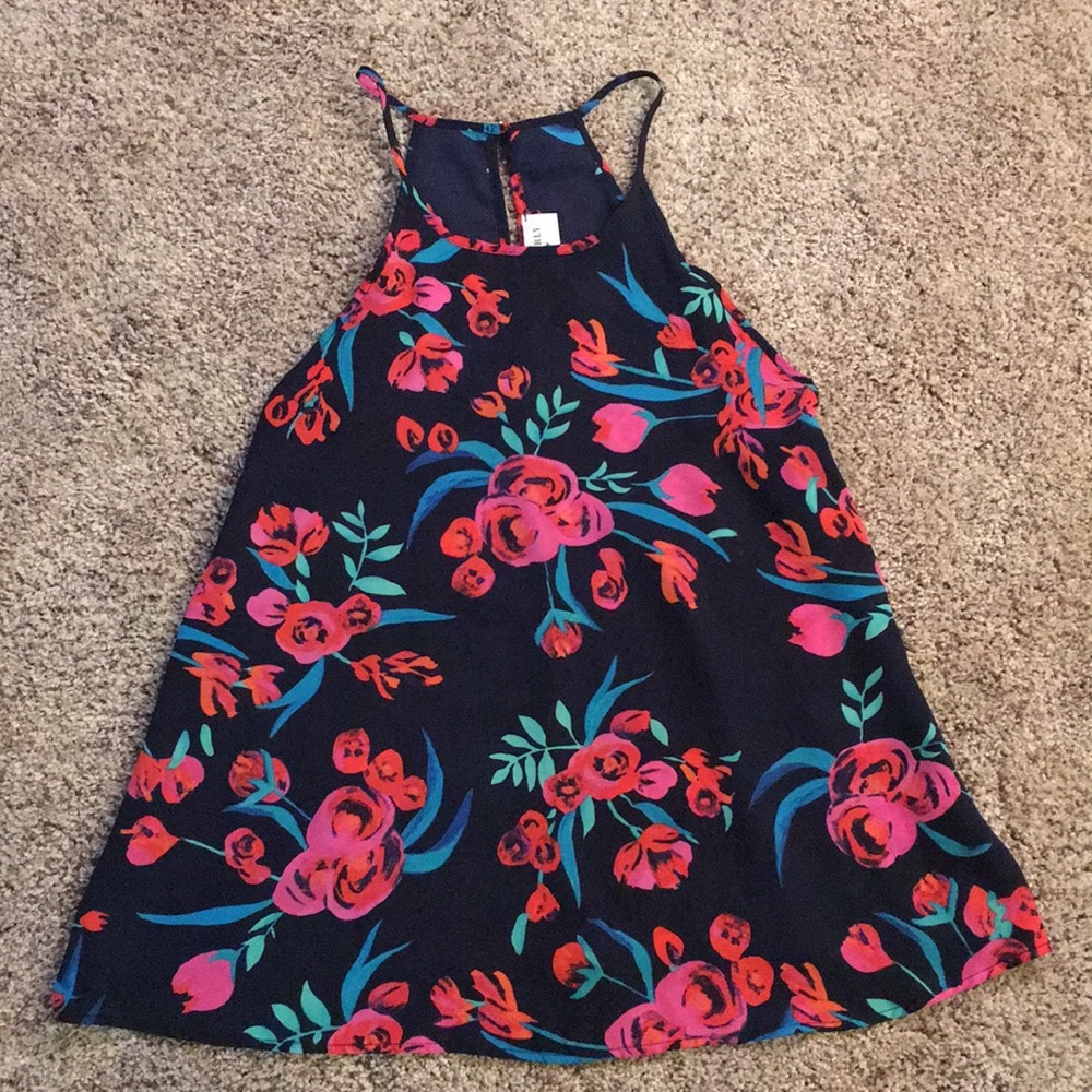 Floral Silk Tank
